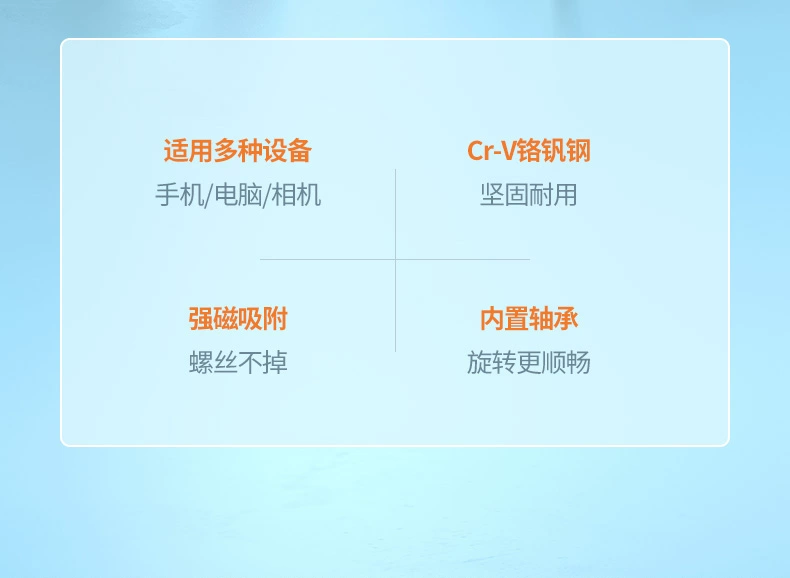 绿联螺丝刀套装，家用磁吸起子大全