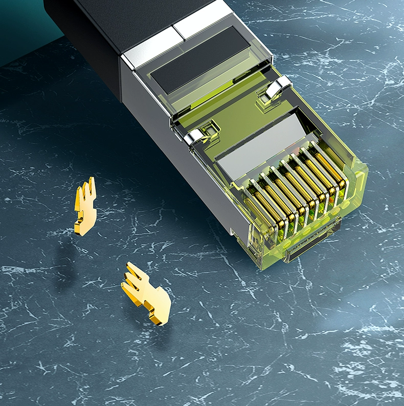 绿联cat7七类万兆网线棉网编织款