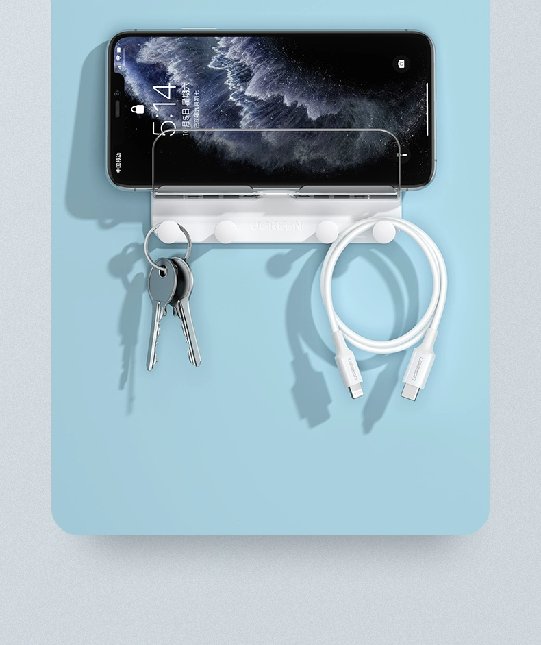 绿联墙壁手机支架挂钩