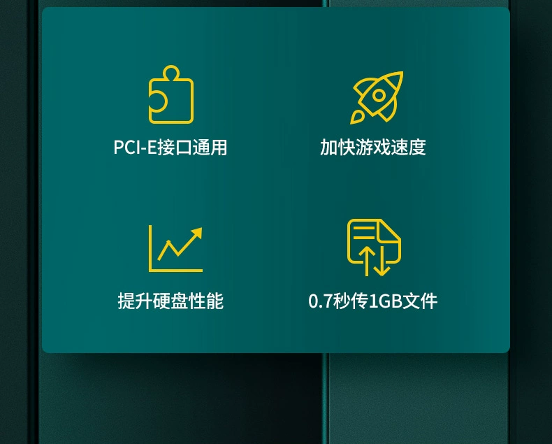 绿联m.2转接卡固态硬盘盒，pci-e转nvme/ngff