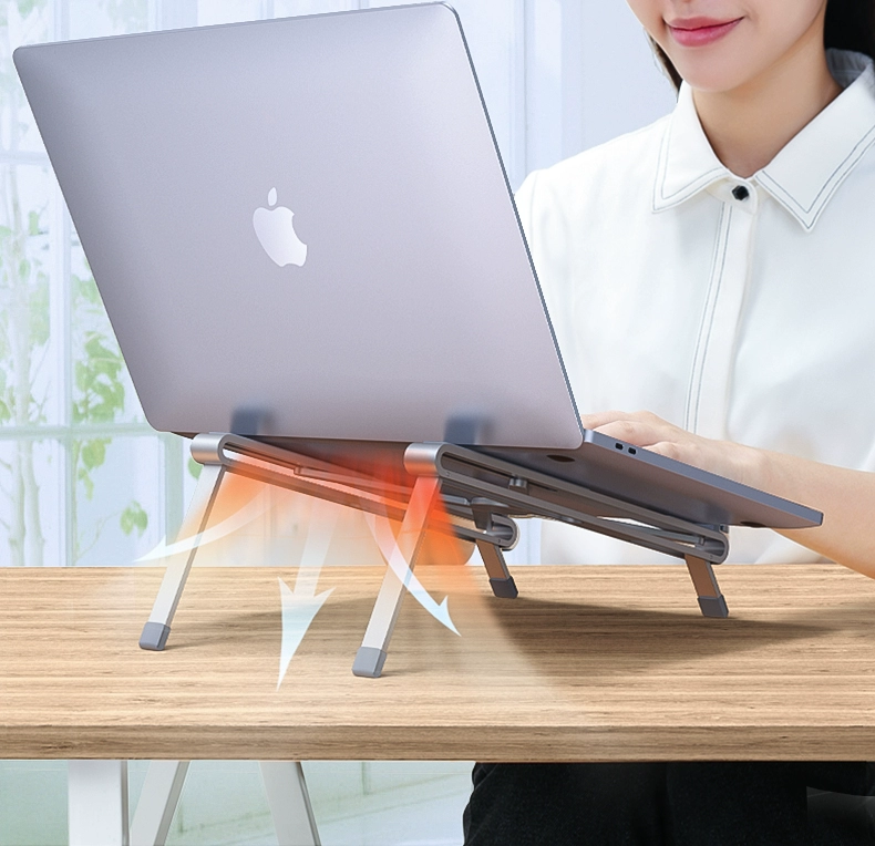 绿联笔记本电脑支架便携折叠式