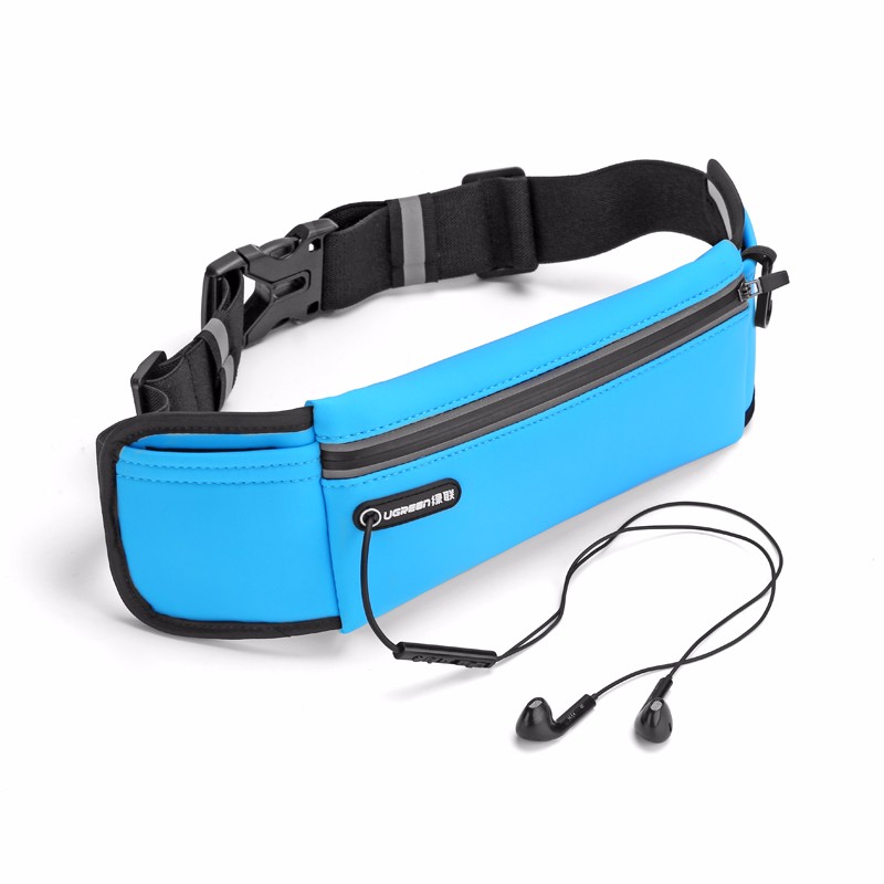 绿联 运动腰包健身手机收纳包