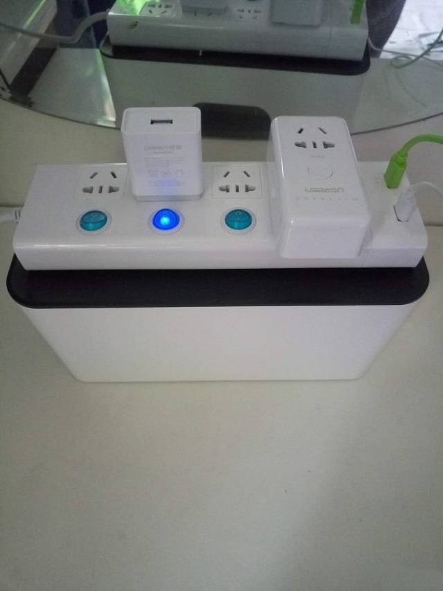 绿联排插收纳盒试用体验