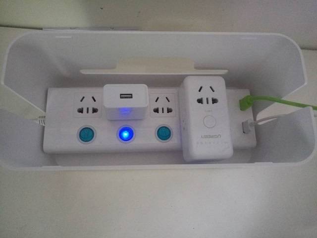 绿联排插收纳盒试用体验