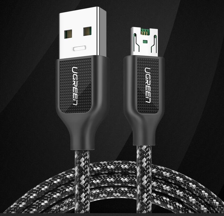 绿联4a闪充数据线，vooc闪充oppor9/11s手机通用快充数据线