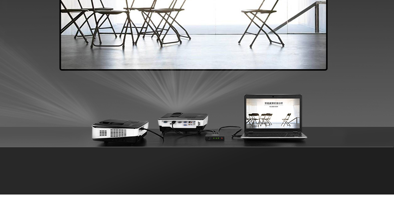 绿联hdmi分配器1进2出，一分二hdmi高清1080p分屏器