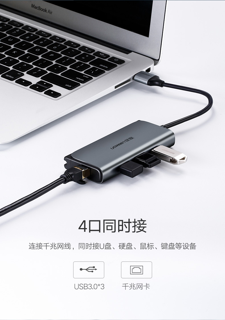 绿联usb千兆外置网卡