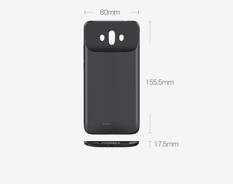 绿联华为mate10背夹电池，无线充电3850mah大容量