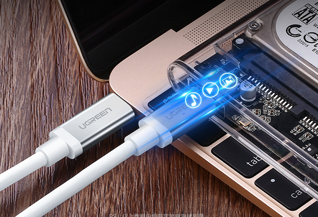 教你用绿联usb-c数据线实现两台苹果电脑文件快速转移