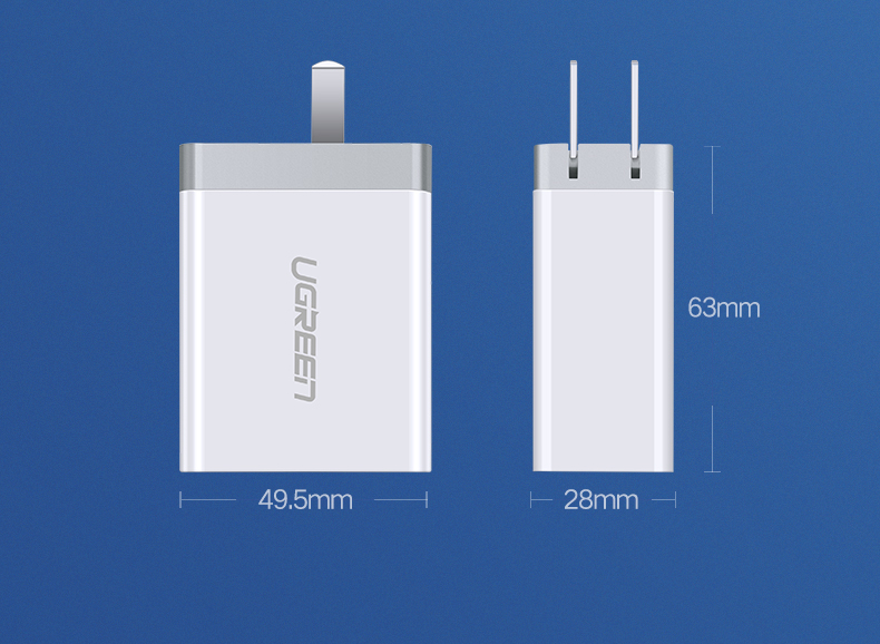 绿联华为超级快充充电器，5a电流支持原装scp快充