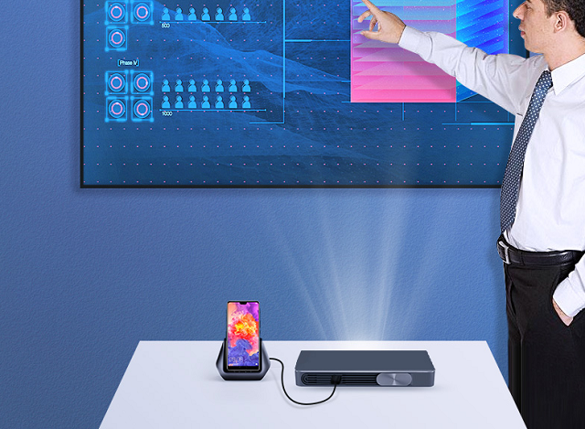 绿联type-c智能扩展底座，助type-c手机实现移动办公功能