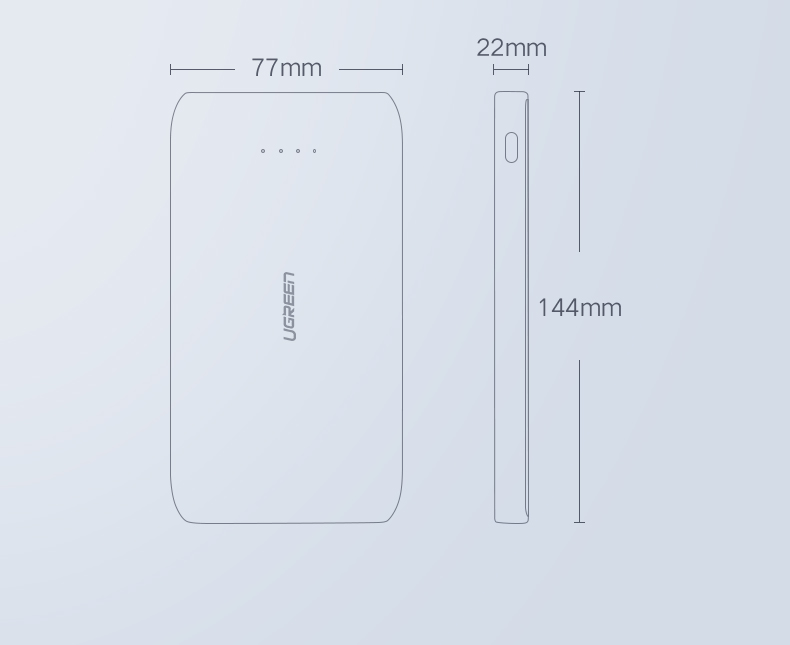 绿联20000毫安鹅卵石移动电源