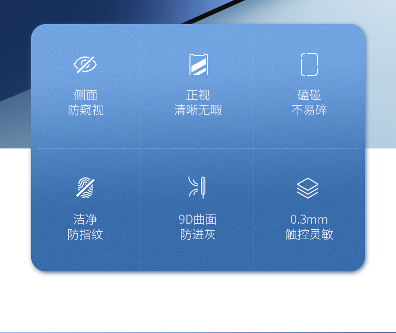 ugreen绿联-更专业更安心的数码品牌 绿联iphone x/xs/max防窥钢化膜