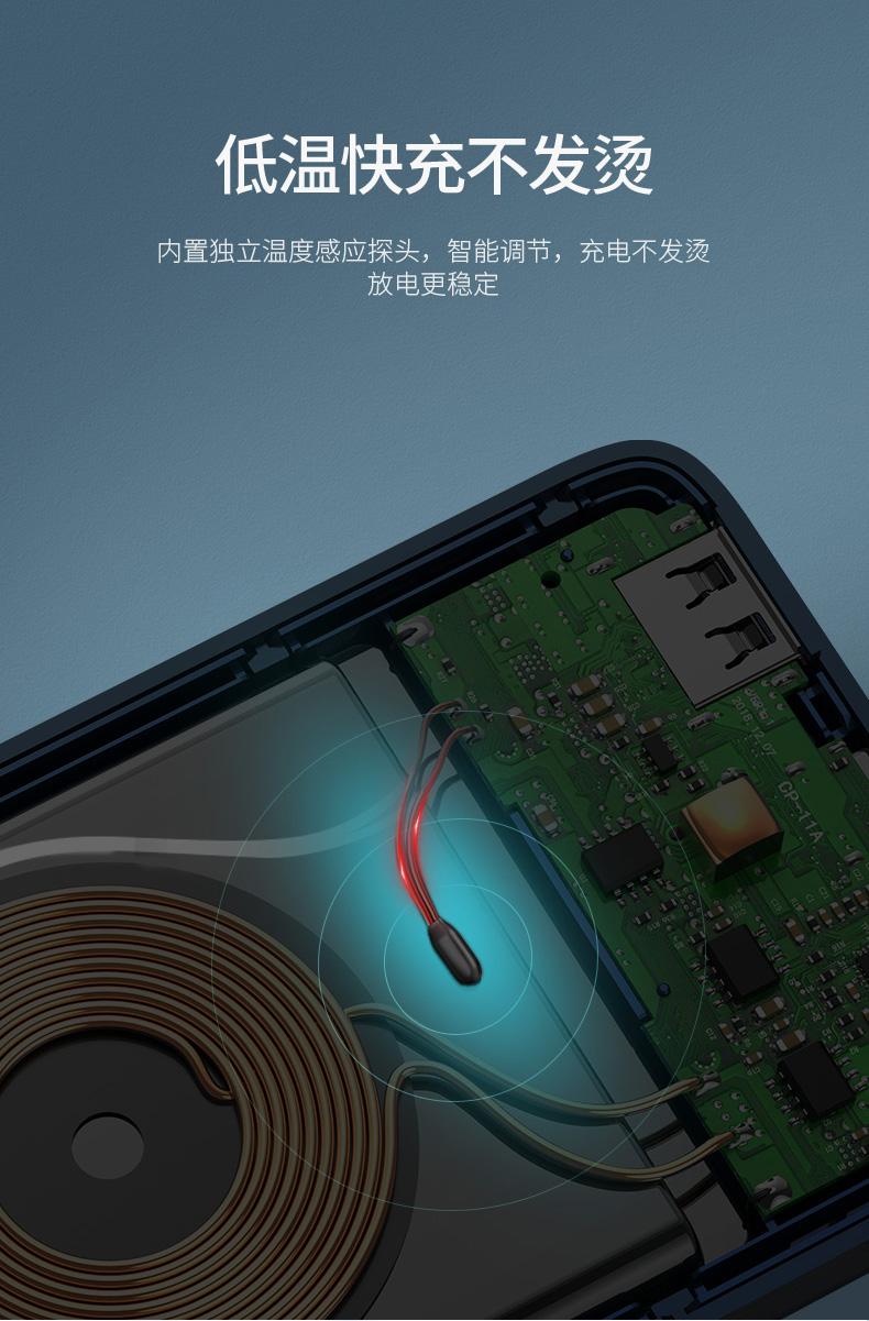 绿联新款10000mah无线充电宝