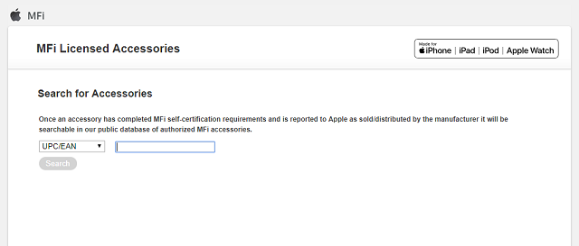 怎么查usb-c to lightning线是否有mfi认证