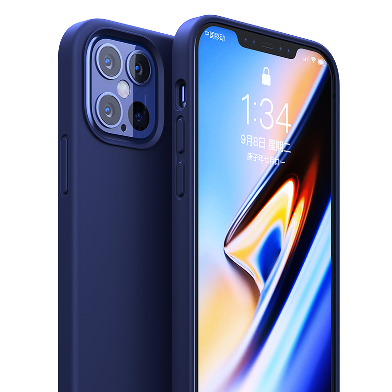 绿联iphone12手机壳液态硅胶壳
