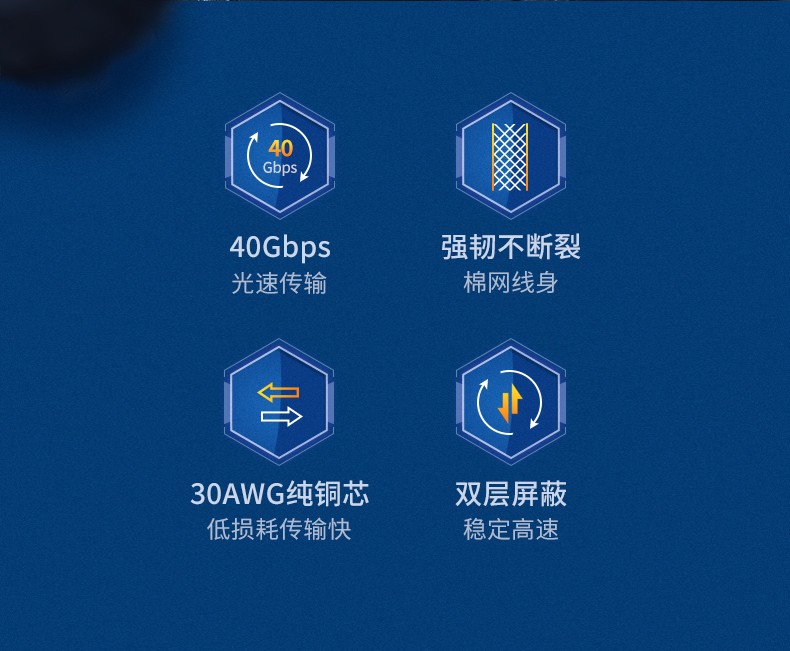 绿联cat8八类万兆网络宽带线