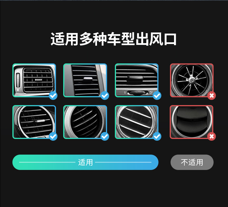 ugreen绿联-更专业更安心的数码品牌 绿联magsafe磁吸车载无线充