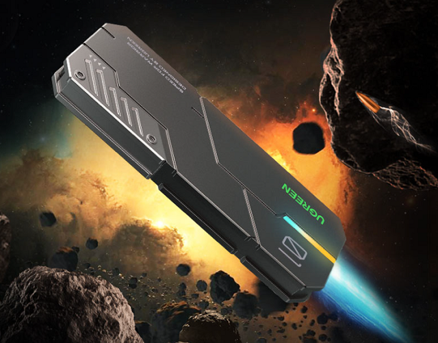 为游戏玩家而生，绿联推出m.2双协议硬盘盒