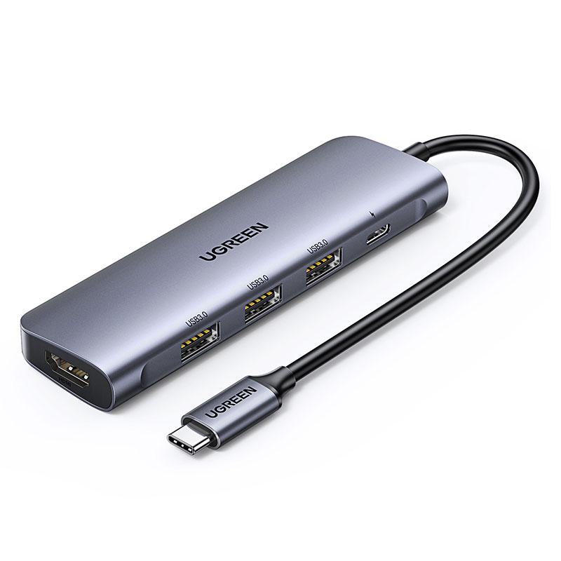 绿联type-c转hdmi扩展坞 雷电4拓展坞 多功能转换器