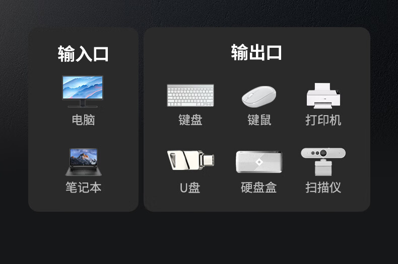 绿联cm691-usb3.2共享切换器 绿联cm691-usb3.2共享切换器