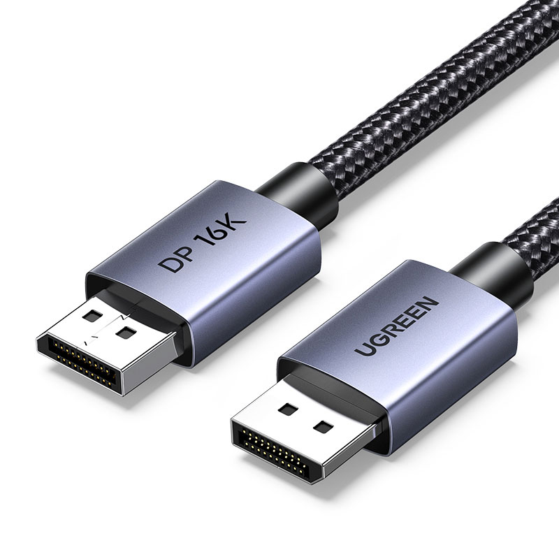 绿联dp2.1公对公连接线 高清合金款支持8k 16k