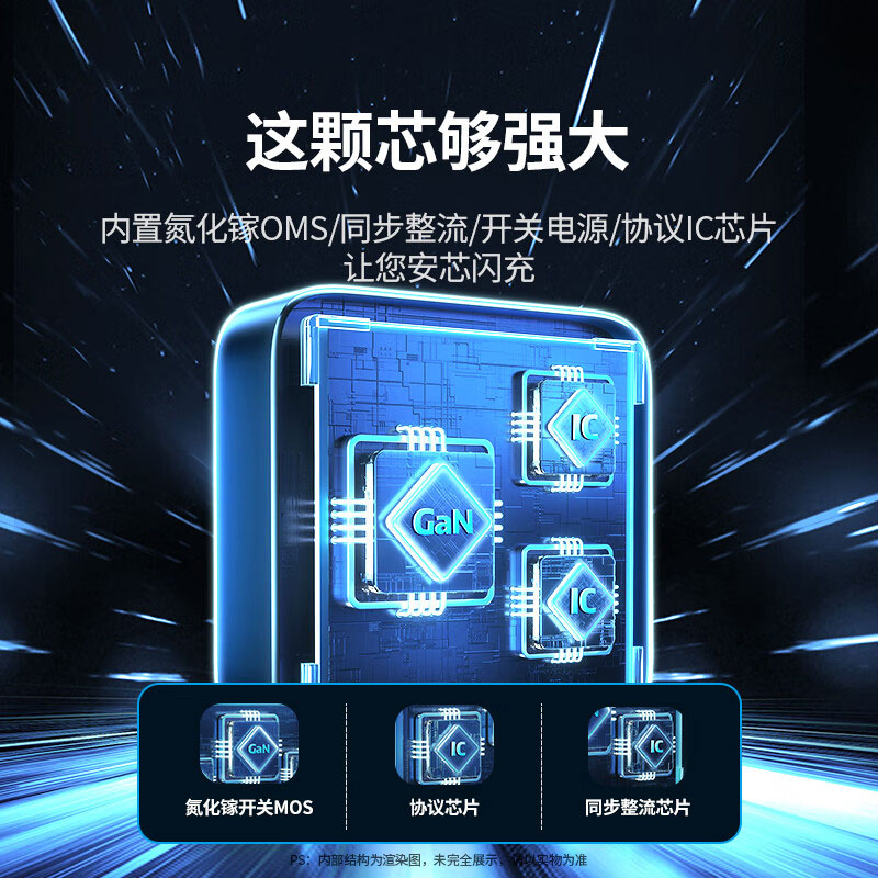 绿联 140w氮化镓多口充电器 pd快充头兼容多设备