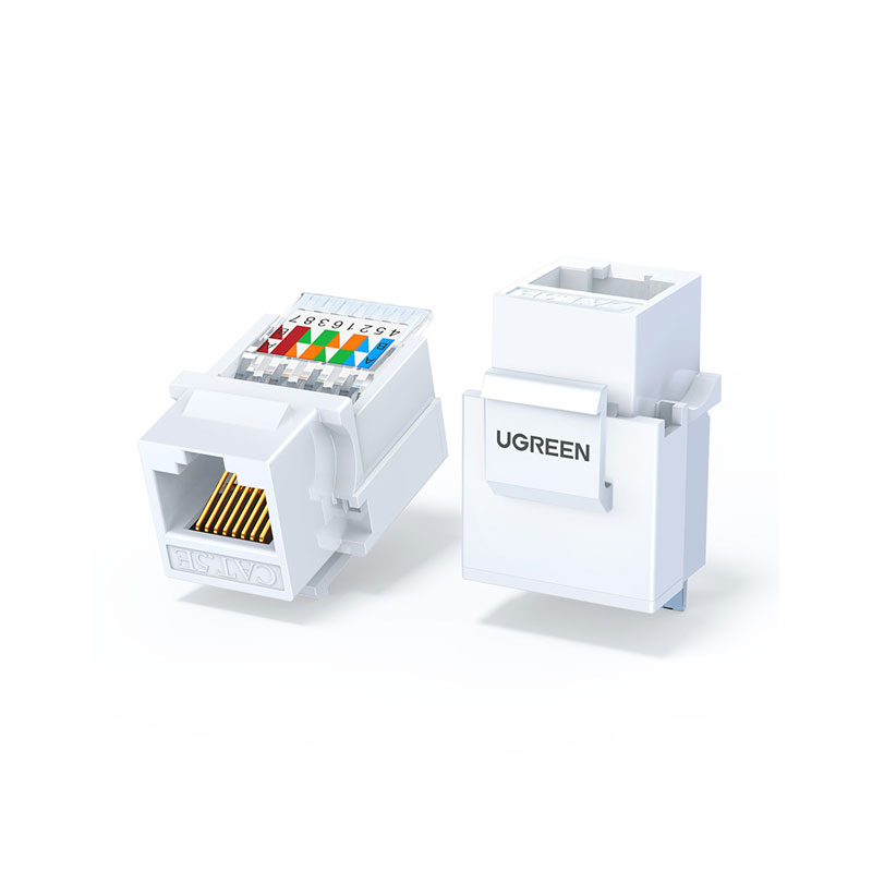 绿联超五类非屏蔽免打模块