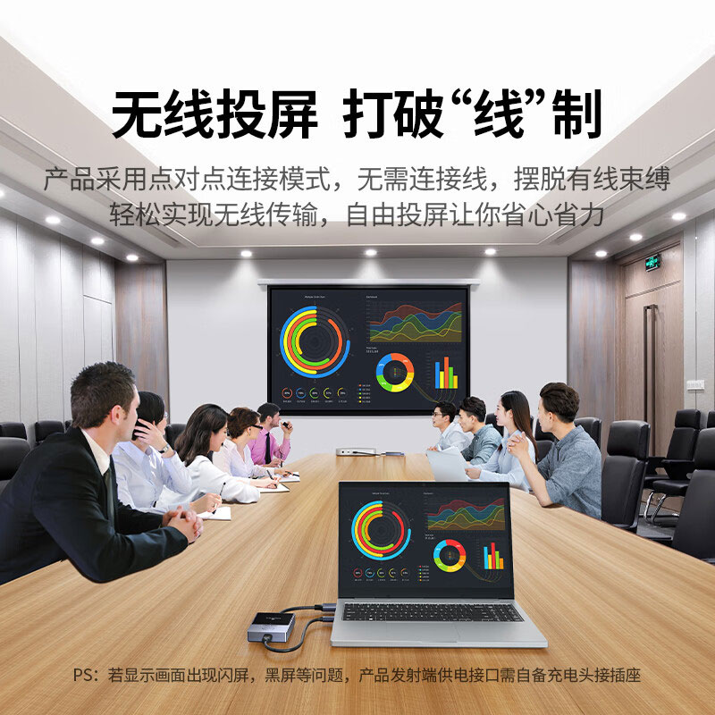 绿联hdmi无线投屏器 企业会议家用同屏器