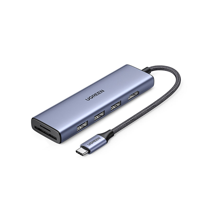 绿联七合一扩展坞 type-c转接 4k投屏 pd100w快充