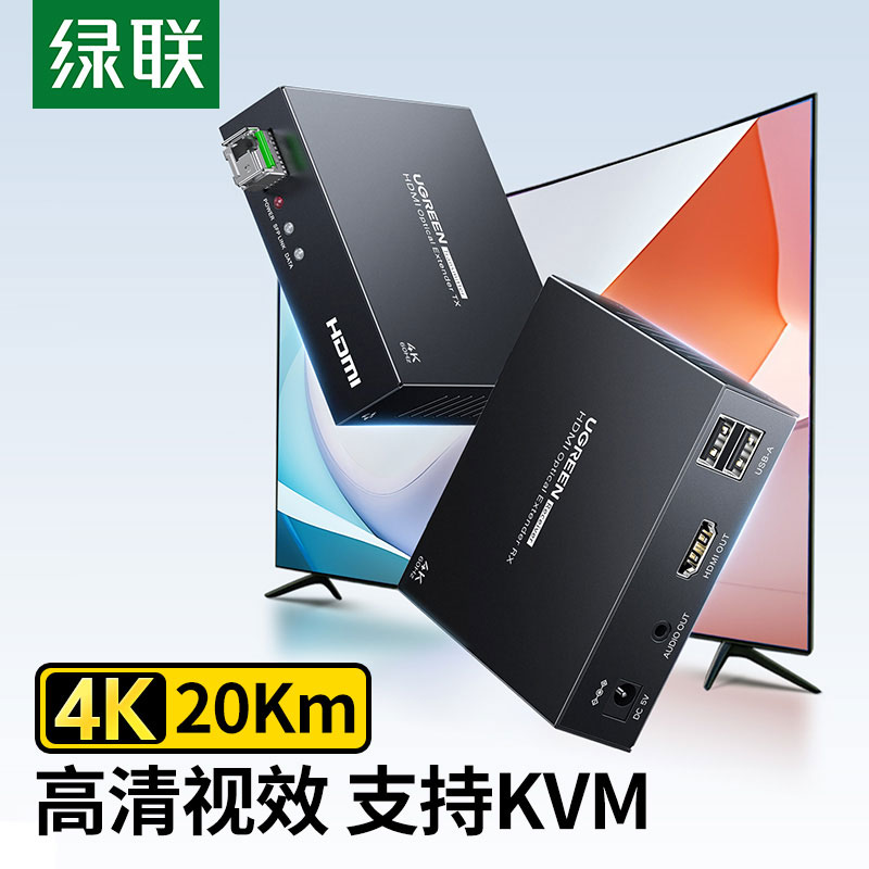 绿联hdmi光纤延长器