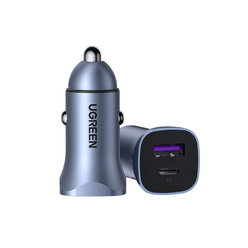 绿联车载充电器 30w快充