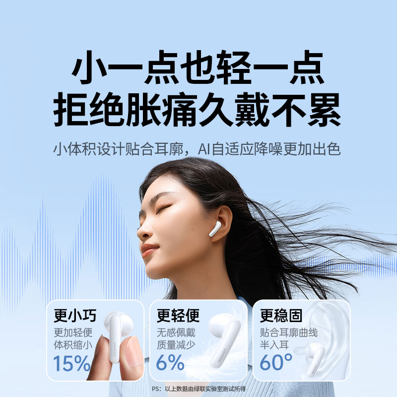 绿联hitune h6 pro 主动降噪蓝牙耳机