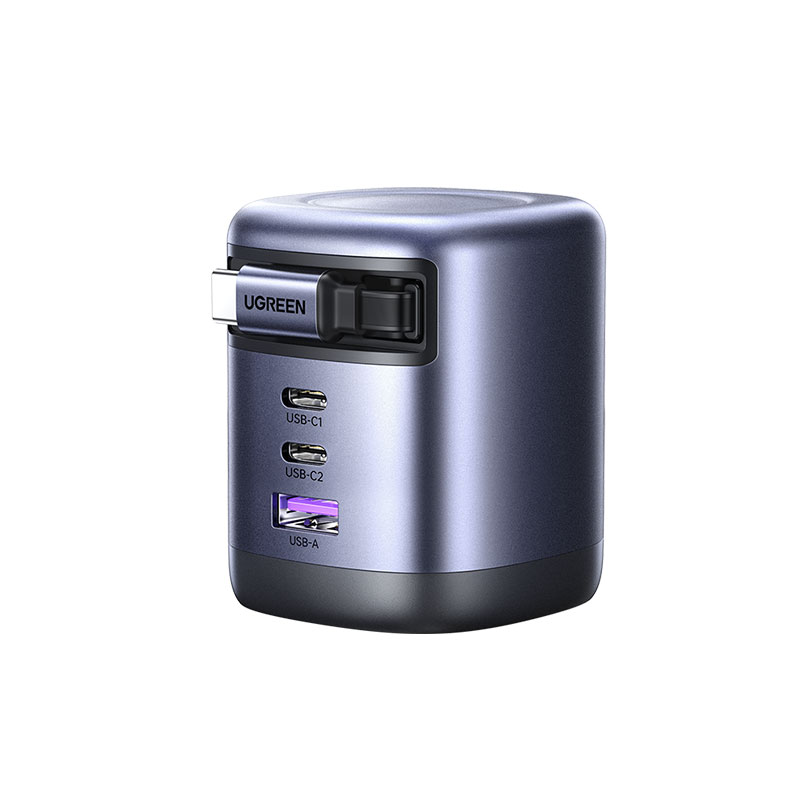 绿联100w伸缩线氮化镓充电器