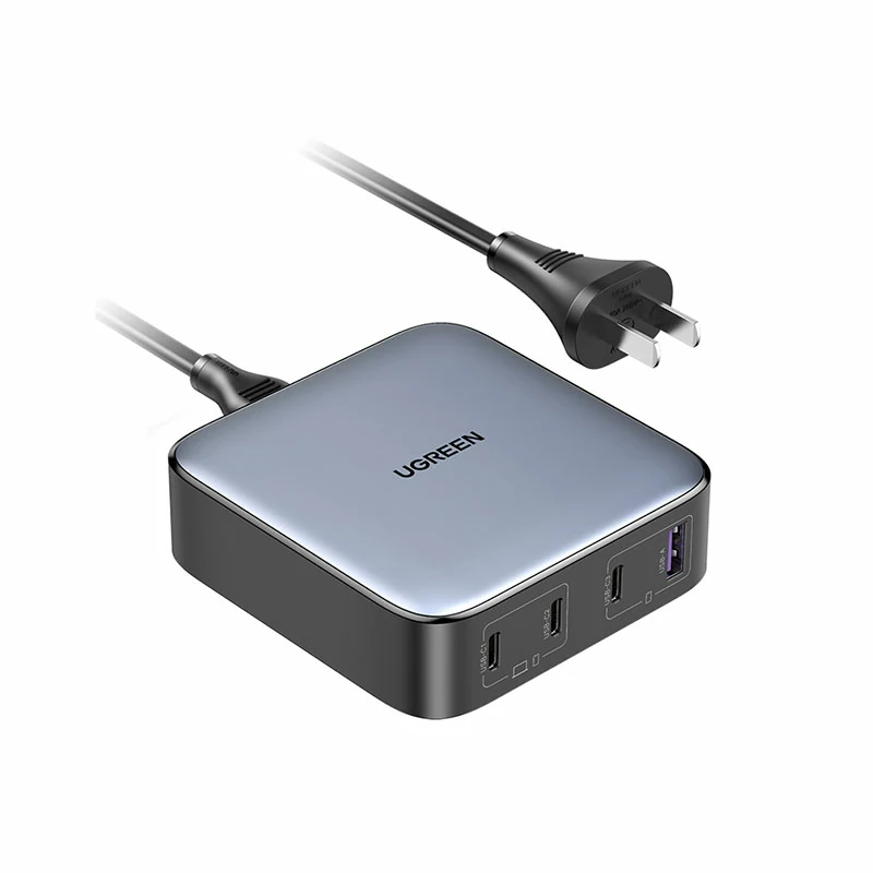 绿联nexode 闪充湃 100w 氮化镓四口充电器