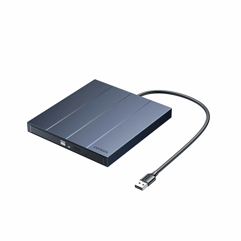 绿联外置光驱 usb/type-c双接口 dvd刻录机