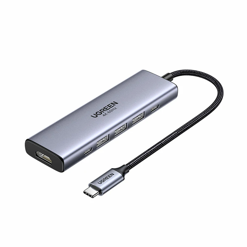 绿联type-c六合一多功能扩展坞 4k60hz