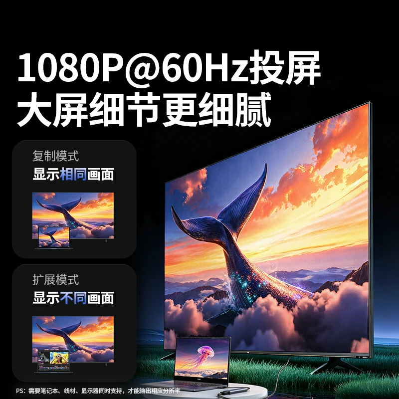 绿联usb-a 五合一多功能扩展坞 hdmi