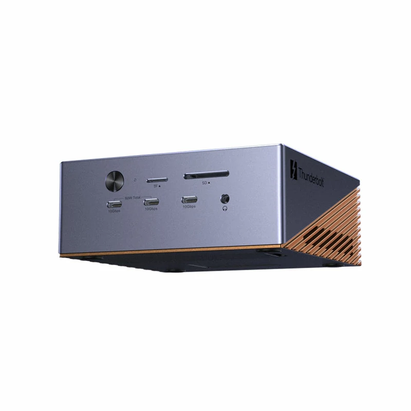 绿联雷电5硬盘扩展坞 17合1满血120gbps