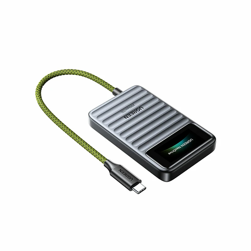绿联go20智显款 1tb 移动固态硬盘（pssd）