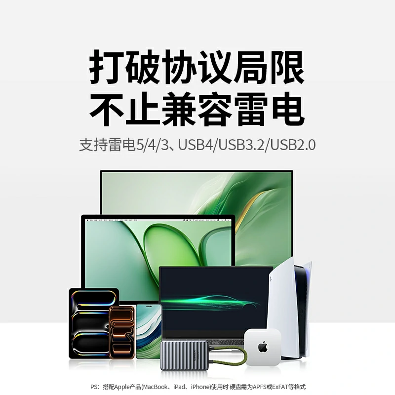 绿联go40 1tb 移动固态硬盘（pssd）