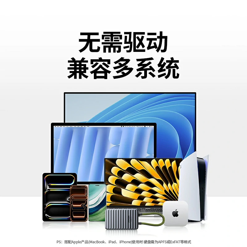 绿联go6 1tb 移动固态硬盘（pssd）