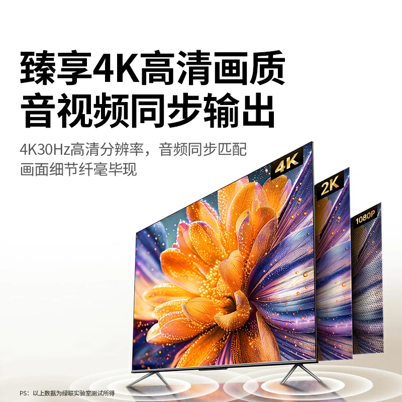 绿联hdmi kvm无缝切换器 四进一出