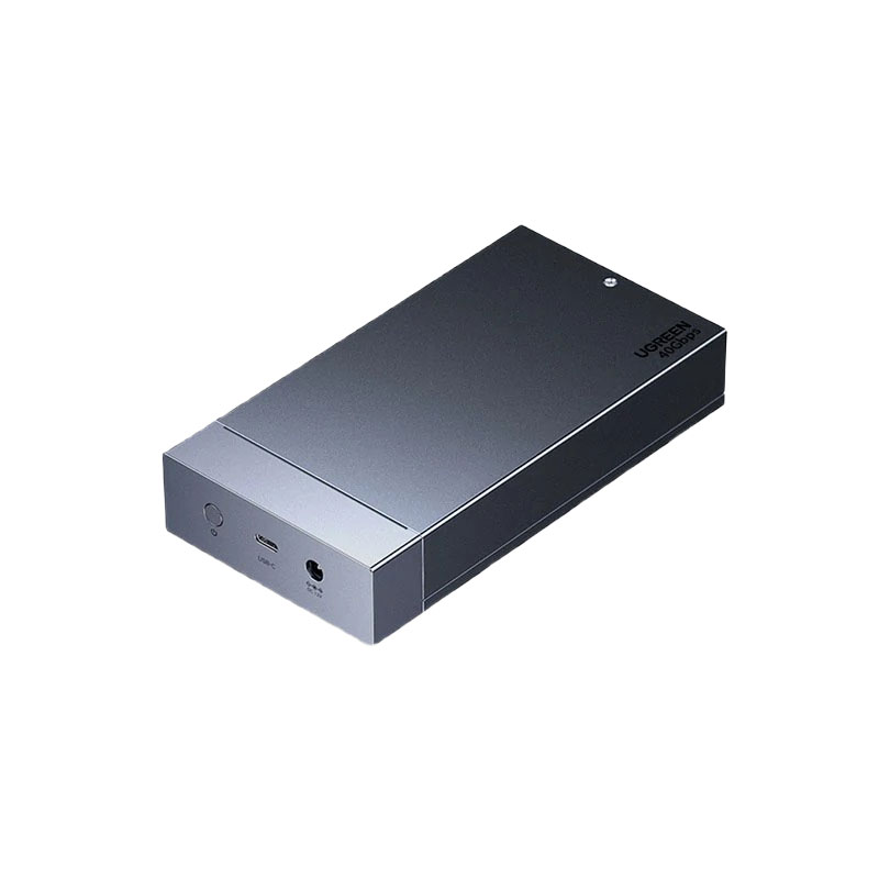 绿联m.2 双盘位nvme固态硬盘阵列盒 40gbps