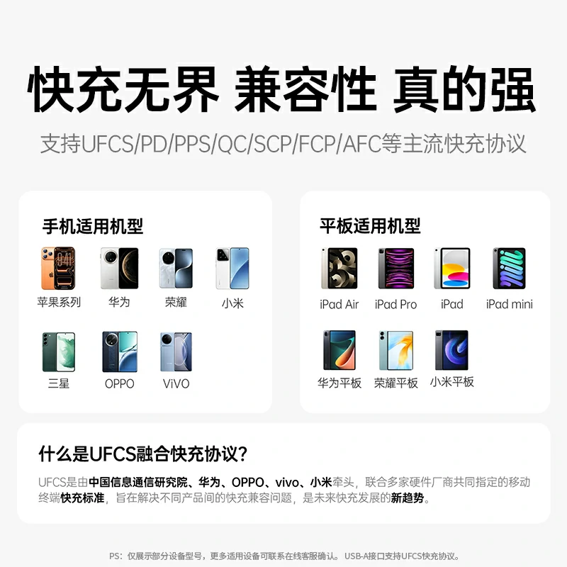 绿联30w多接口快充移动电源 20000mah