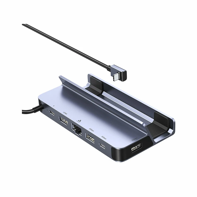 绿联游戏掌机拓展坞 4k60hz 千兆网口 100w快充