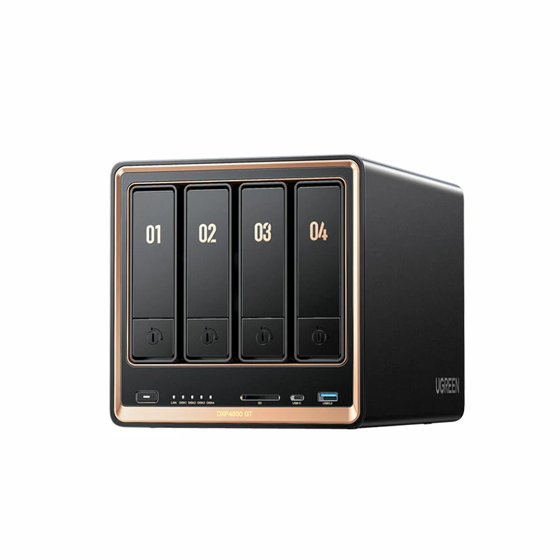绿联双万兆私有云nas dxp4800 gt