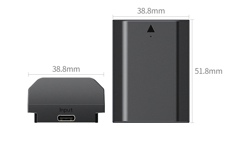 ugreen绿联-更专业更安心的数码品牌 绿联相机电池包装展示,彩盒精致防护到位