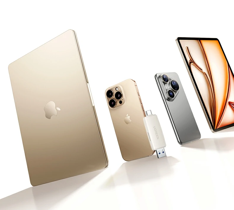 绿联cm304时尚彩盒包装正面图