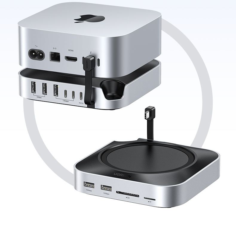 绿联macmini专用硬盘盒扩展坞